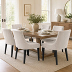 Soft Upholstered Dining Chairs, Set of 2 - lifestyle