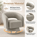 360 Swivel Barrel Chair - details