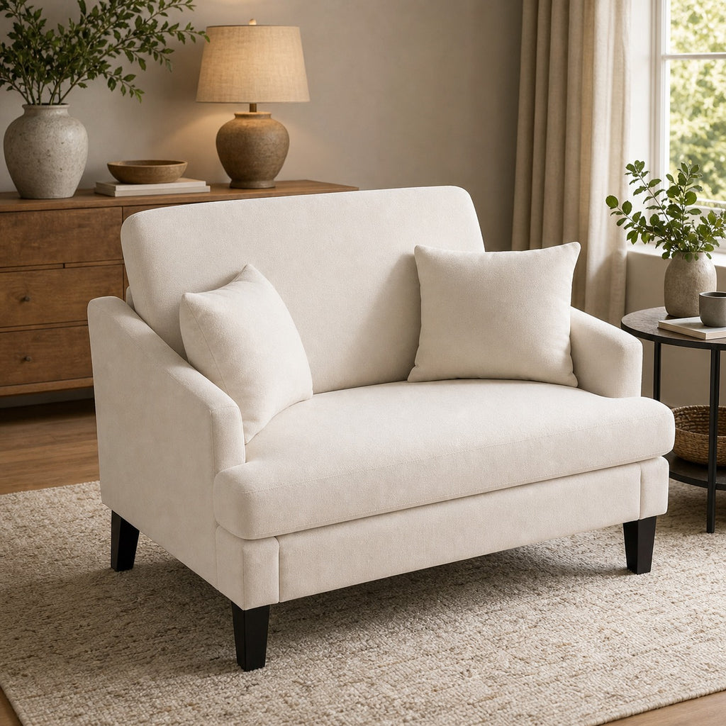 Oversized Upholstered Accent Chair - lifestyle