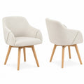 360 Swivel Dining Armchairs, Set of 2