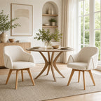 360 Swivel Dining Armchairs, Set of 2 - lifestyle